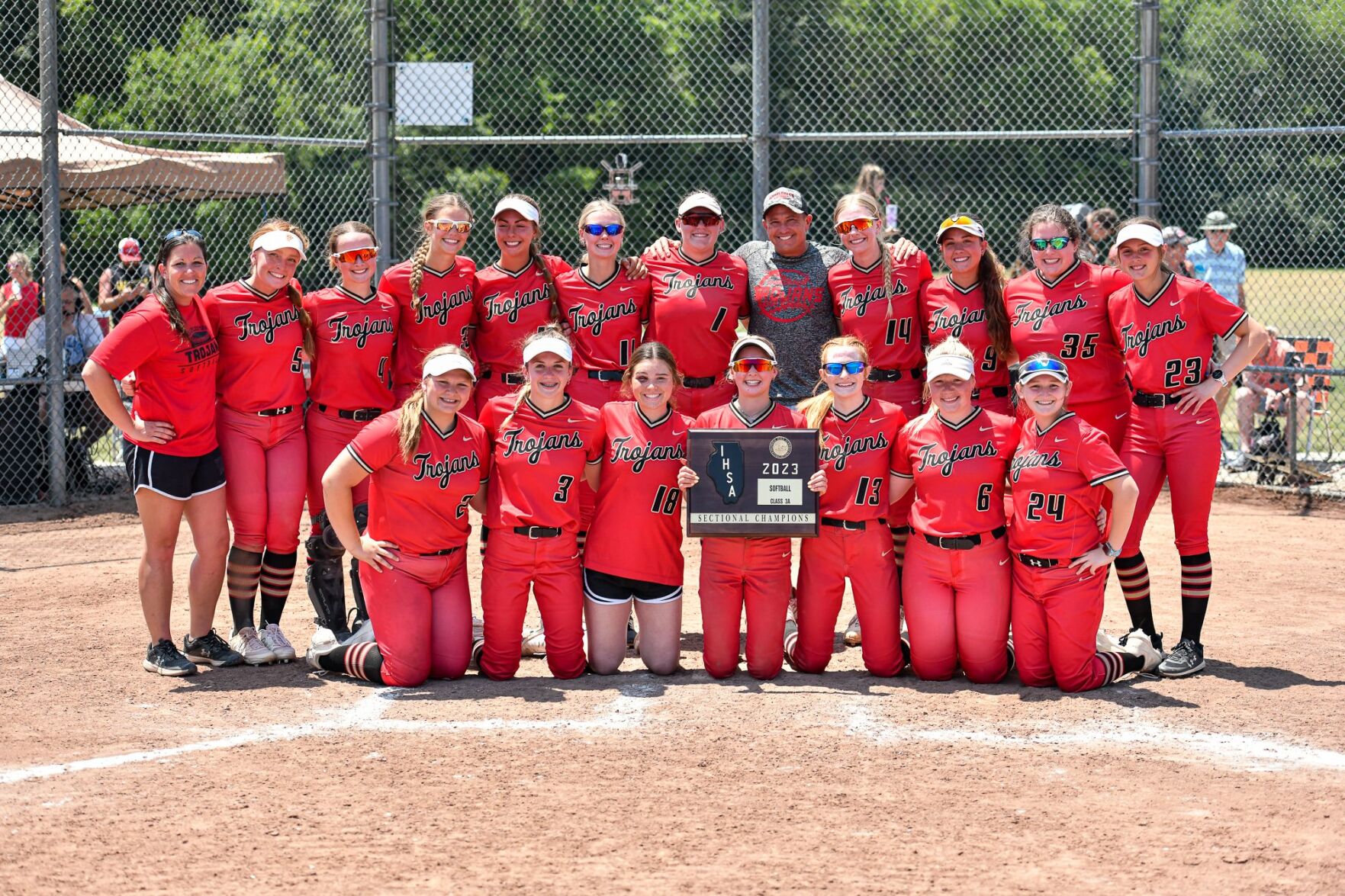 6/3/23- Softball - IL 3A Sectional Charleston vs Waterloo